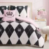 Royal Argyle vändbara sängkläder