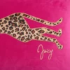 Sammetkudde med leopardmönster