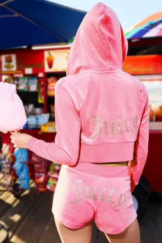 Scottie Big Bling-shorts i velour