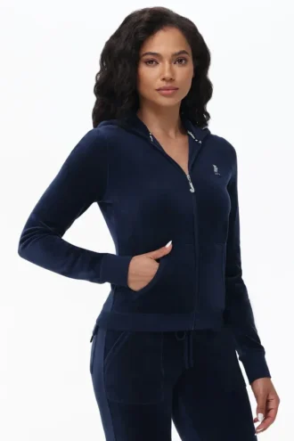 Scottie-huvtröja i Cotton Velour