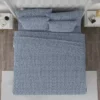 Sänglakan i tryckt mikrofiber