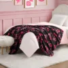 Söta körsbärsrosetter Plush-filtar