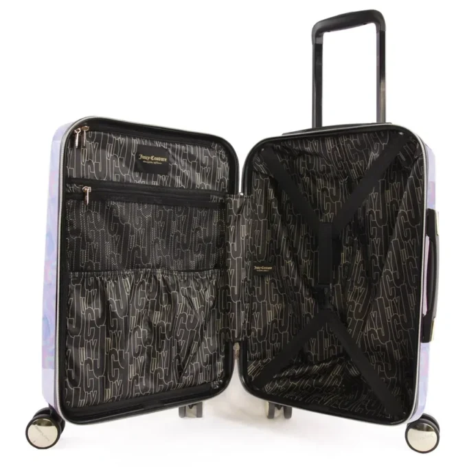 Handbagage med hård skal och hjul