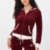 Sweetheart-huvtröja i Cotton Velour