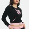 Sweetheart-huvtröja i Cotton Velour
