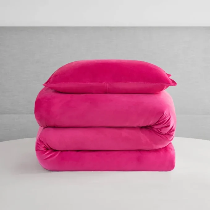 Täckset i velour