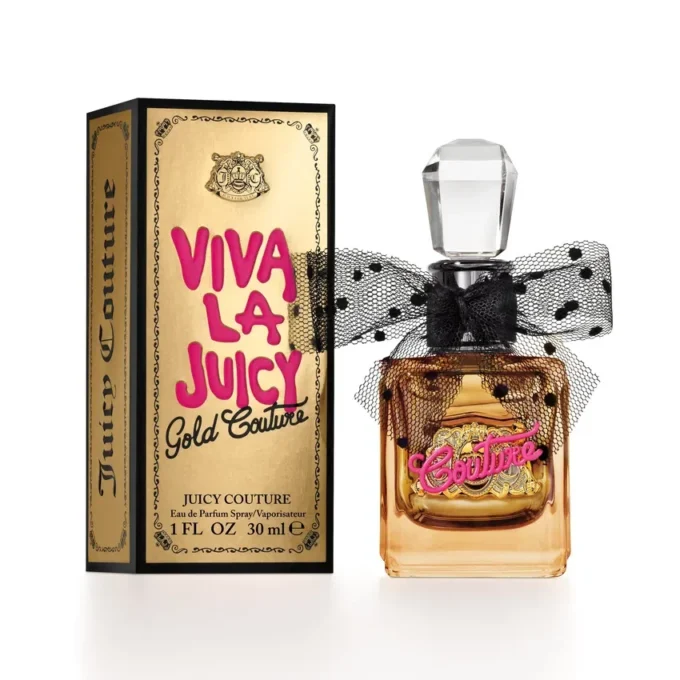 Viva La Juicy Gold Couture Eau de Parfum Spray, 1,0 oz