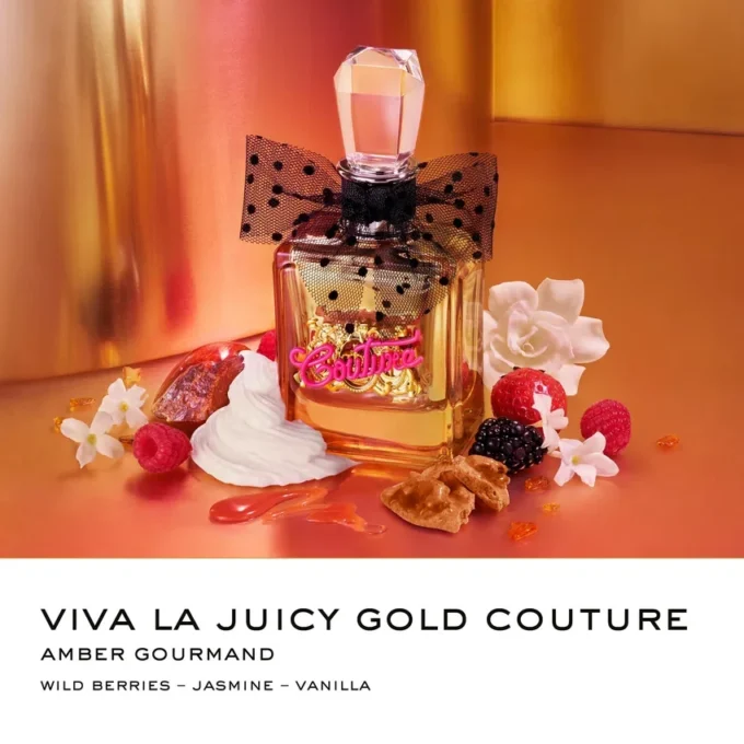 Viva La Juicy Gold Couture Eau de Parfum Spray, 1,0 oz