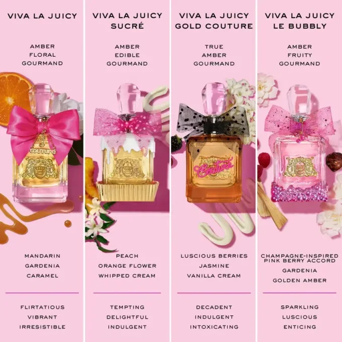 Viva La Juicy Gold Couture Eau de Parfum Spray, 1,0 oz